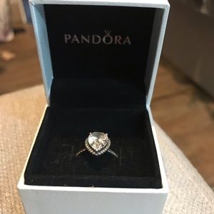 Pandora teardrop ring